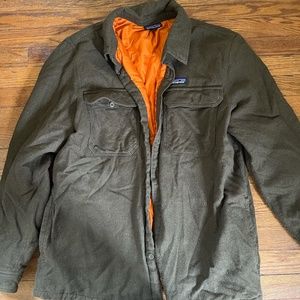 PATAGONIA Men's Iron Forge Hemp® Canvas Ranch Jacket. SIZE XL OLIVE GREEN